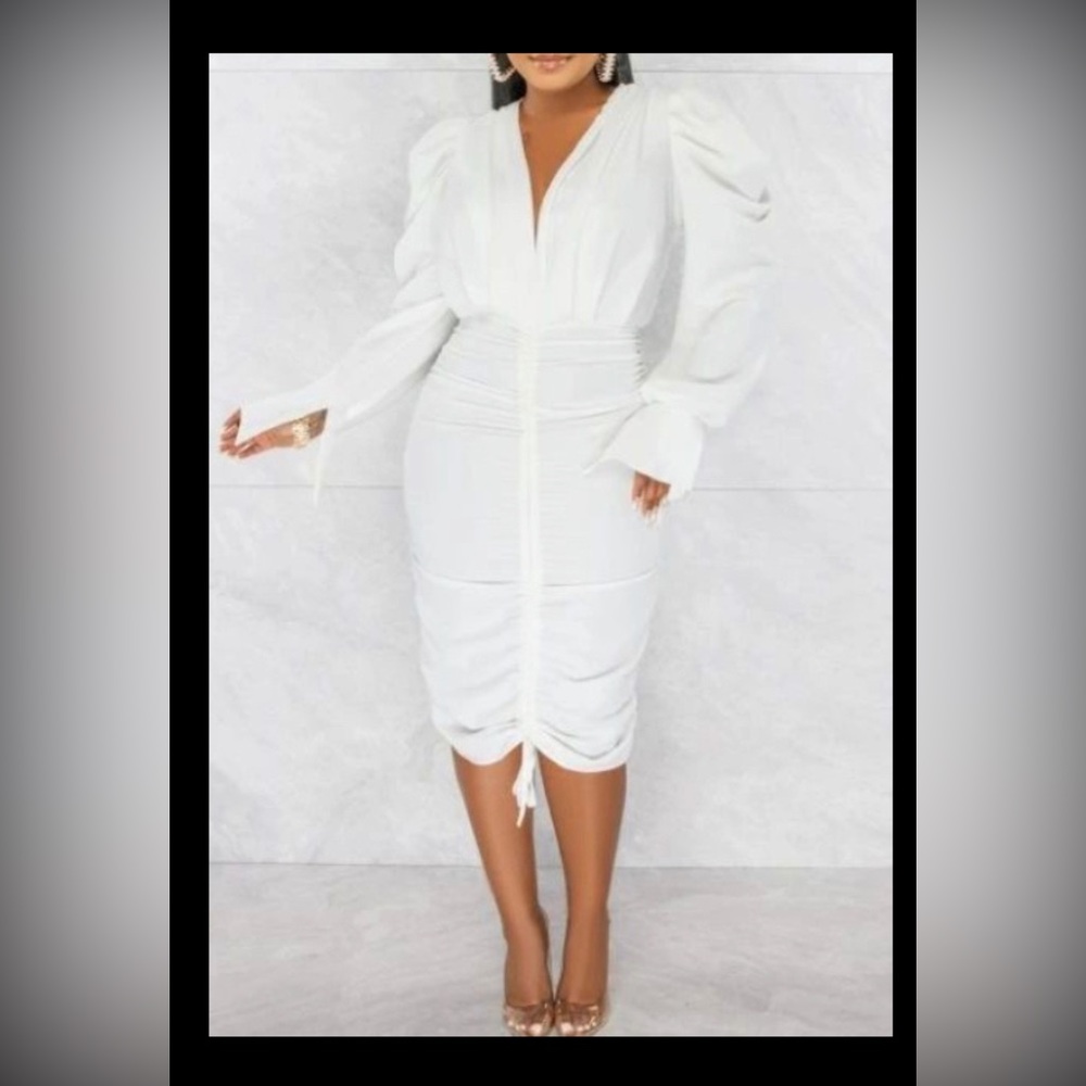 #304 Love Me Ruched Dress